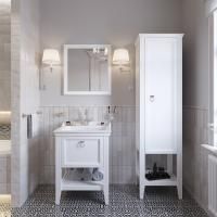 Мебель для ванной VitrA Valarte 65 матовая белая с зеркалом VitrA Valarte 65