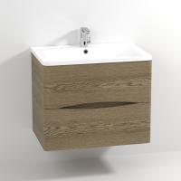 Тумба с раковиной Vod-Ok Adel 70 подвесная, крымский дуб