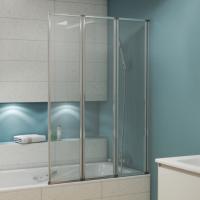 Шторка на ванну Bravat Alfa 100x140