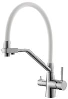 Смеситель для кухни Esko Kitchen K25 W R-излив, с подключением к фильтру