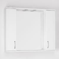 Зеркало-шкаф Style Line Эко Стандарт Панда 100/С белый