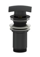 Донный клапан для раковины Wonzon & Woghand WW-88SS08-MB с переливом