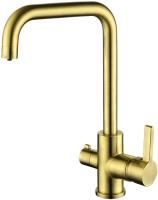 Смеситель для кухни Paulmark Logas Lo213021-BR бронза