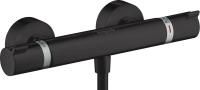 Смеситель для душа Hansgrohe Ecostat Comfort 13116670 термостат, матовый черный