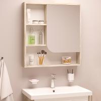 Зеркало-шкаф Runo Сити 70 R, дуб скандинавский