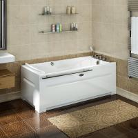 Акриловая ванна Radomir Вега 168х78 см Chrome с гидромассажем