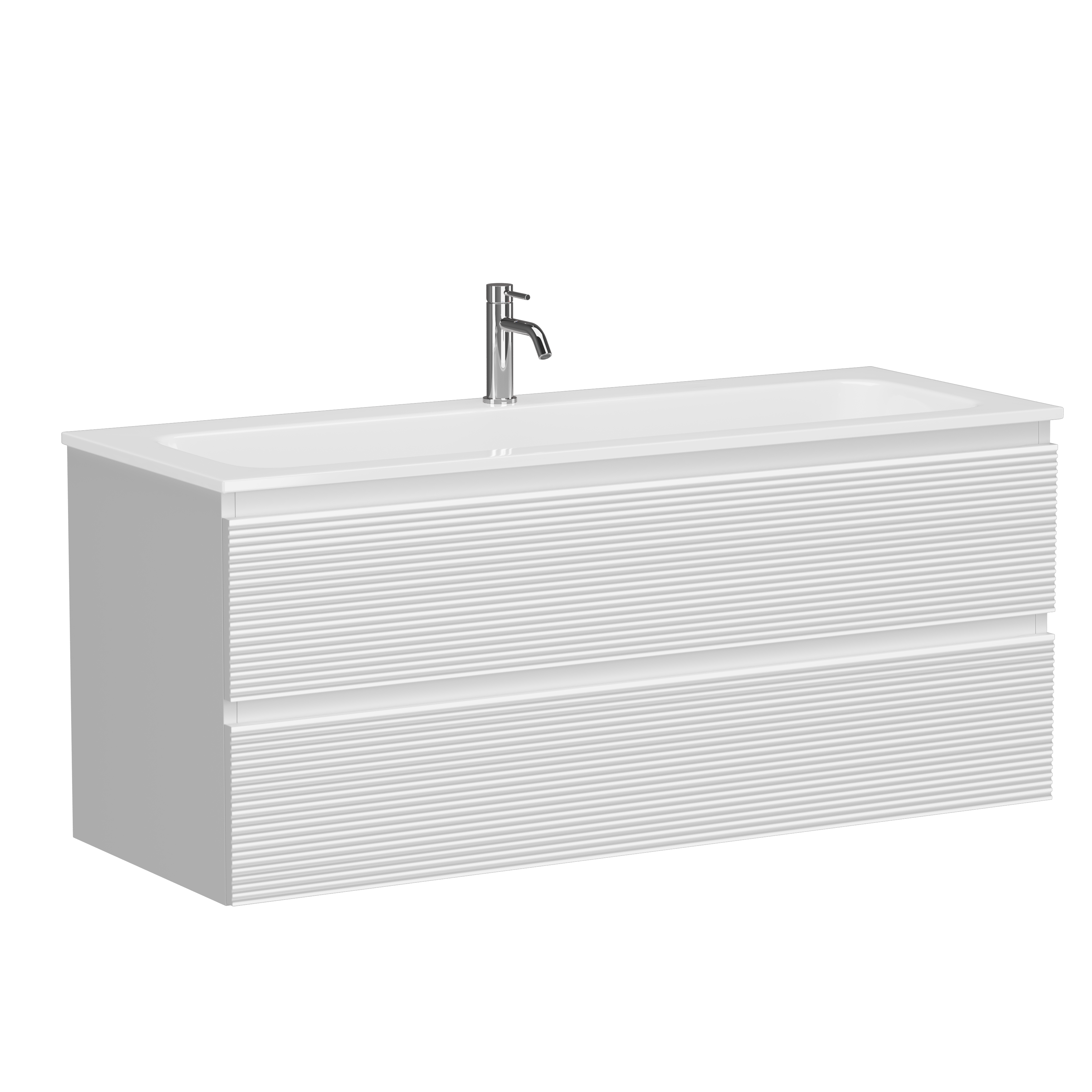 Тумба с раковиной Sancos Folk 120 Bianco