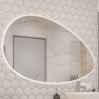 Зеркало Stworki Скаген 120 с подсветкой, инфракрасное управление