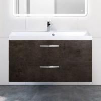 Тумба с раковиной BelBagno Aurora 100 cemento scuro