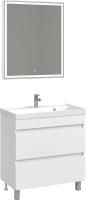 Мебель для ванной Vod-Ok Best 70 напольная, белая