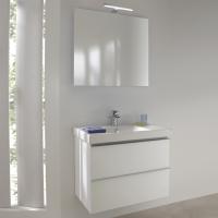 Мебель для ванной Jacob Delafon Odeon Up 70 белый блестящий, 2 ящика