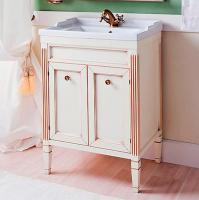 Тумба с раковиной Caprigo Альбион 60 Bianco Antico