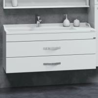 Тумба с раковиной СанТа Виктория 120 подвесная