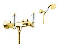 Смеситель для душа Fiore Gioielli Swarovski® 08OO0602, золото