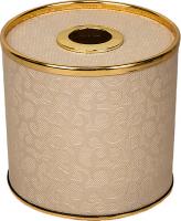 Бокс для салфеток Geralis S-FLG бежевая, золото