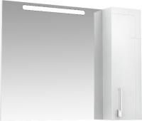 Зеркало-шкаф Triton Диана 100 R с подсветкой, белый