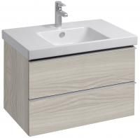 Тумба с раковиной Jacob Delafon Odeon Up 80 светлый дуб