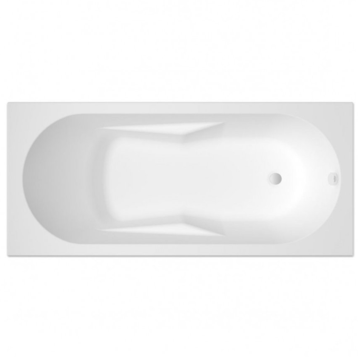 Акриловая ванна Riho Lazy 170x75 см