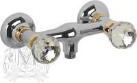 Смеситель для душа Migliore Korona Swarovski ML.KRN-4747 CrDo