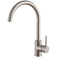 Смеситель для кухни Haiba HB70304-3 сталь