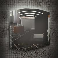 Зеркало Mixline Премьер Факел 77 с подсветкой и датчиком движения