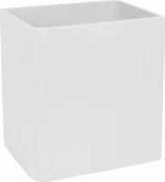 Мусорное ведро Kassatex Lacca White ALA-WB-W белое, 5 л