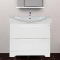 Тумба с раковиной Misty Элвис 85 белая