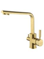 Смеситель для кухни Wonzon & Woghand WW-88458003-BG c подключением фильтра