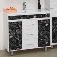 Тумба с раковиной Misty Боливия 90, напольная