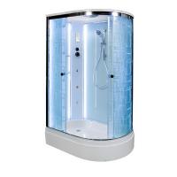 Душевая кабина DTO EM2712 L с LED-подсветкой и гидромассажем