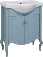 Тумба под раковину Caprigo Verona-H 65 антарктида, с 2 дверцами