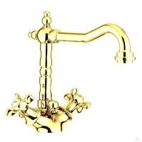 Смеситель для раковины Webert Ottocento OT700302010 золото