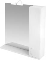 Зеркало-шкаф Triton Джуно 80 R с подсветкой, белый