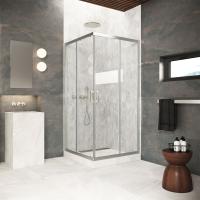 Душевой уголок Vegas Glass ZA Protec 85 04 crystalvision, профиль никель, стекло crystalvision