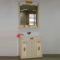 Мебель для ванной Misty Roma 75 бежевая патина