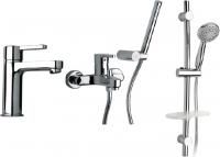 Душевой комплект Paini Arena 92CR105FTKM + 92CR211FTKM с душевым гарнитуром