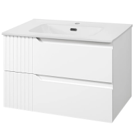 Тумба с раковиной Brevita Tivolli 80 подвесная