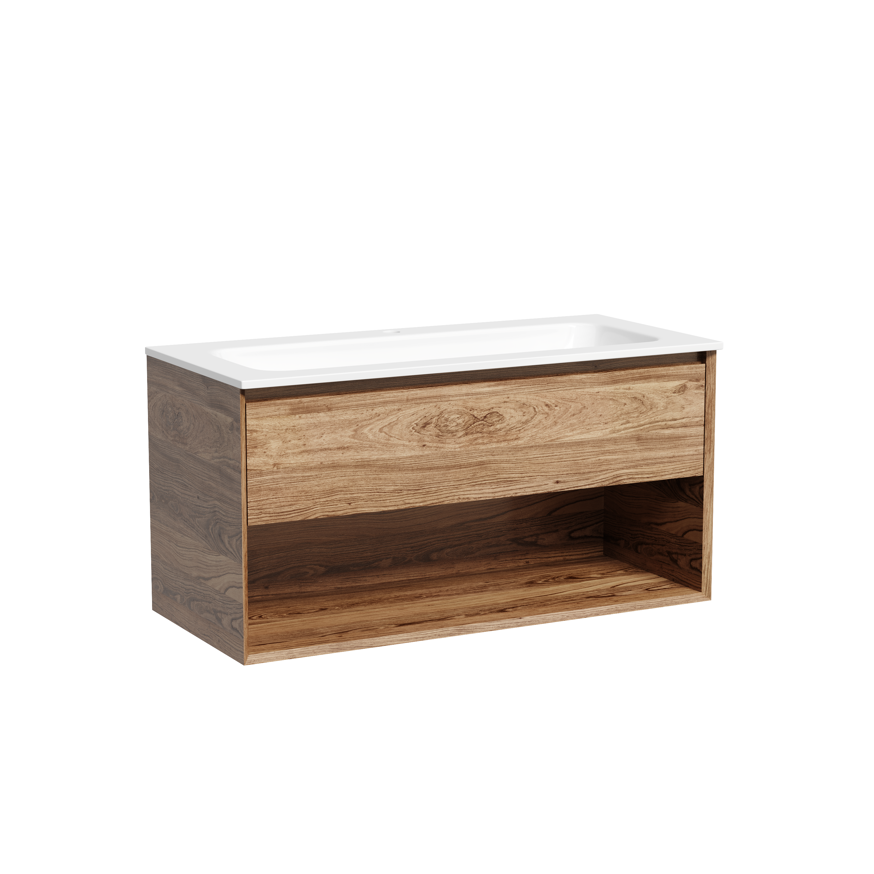 Тумба с раковиной Sancos Marmi 1.0 100 дуб чарльстон, MR1.0100ECH