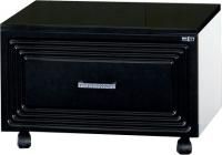 Тумба Misty Европа 50 подкатная черная эмаль