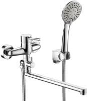 Смеситель для ванны Bravat Slim TF6332366CP-01L-RUS универсальный