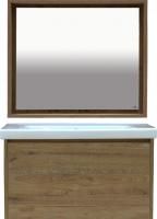 Мебель для ванной Misty Даллас 100 подвесная, светлое дерево