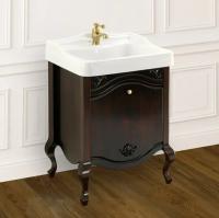 Тумба с раковиной Migliore Impero 60 с ящиком, noce