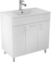 Тумба под раковину Triton Джуно 80 напольная, 3 двери, белая