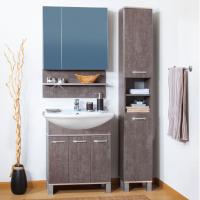 Мебель для ванной Бриклаер Карибы 75 дуб антик, сатин