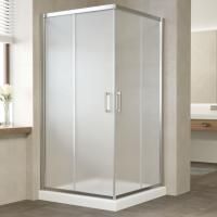 Душевой уголок Vegas Glass ZA 0100 08 10 профиль глянцевый хром, стекло сатин