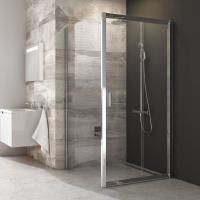 Душевой уголок Ravak BLDP2 100х90, Transparent, профиль хром