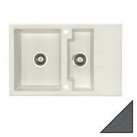 Мойка кухонная Alveus Cubo 40 антрацит металлик