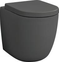 Чаша для унитаза приставного ArtCeram File 2.0 FLV005 grigio oliva, безободковая