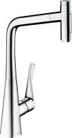 Смеситель для кухни Hansgrohe Metris Select M71 73820000 хром