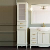 Пенал ValenHouse Эллина 40 L слоновая кость, фурнитура золото